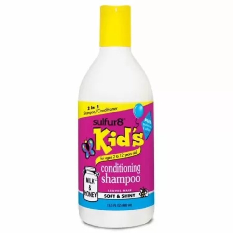 Sulfur8 Kids 2 In 1 Conditioner Shampoo 13.5oz