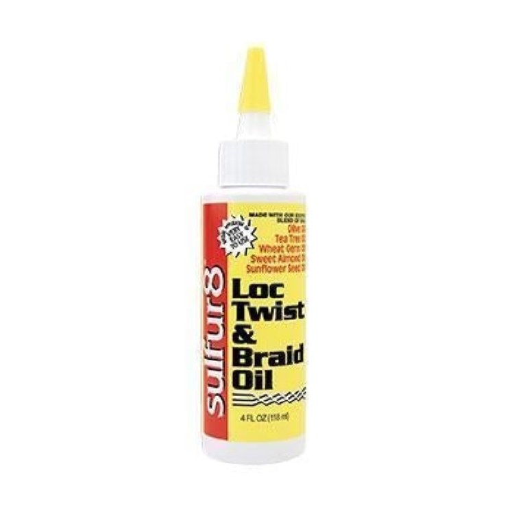 Sulfur8 Loc, Twist & Braid Oil 4oz