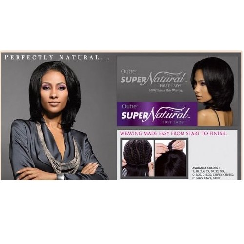 Super Natural Human Hair Weave - First Lady - # 2