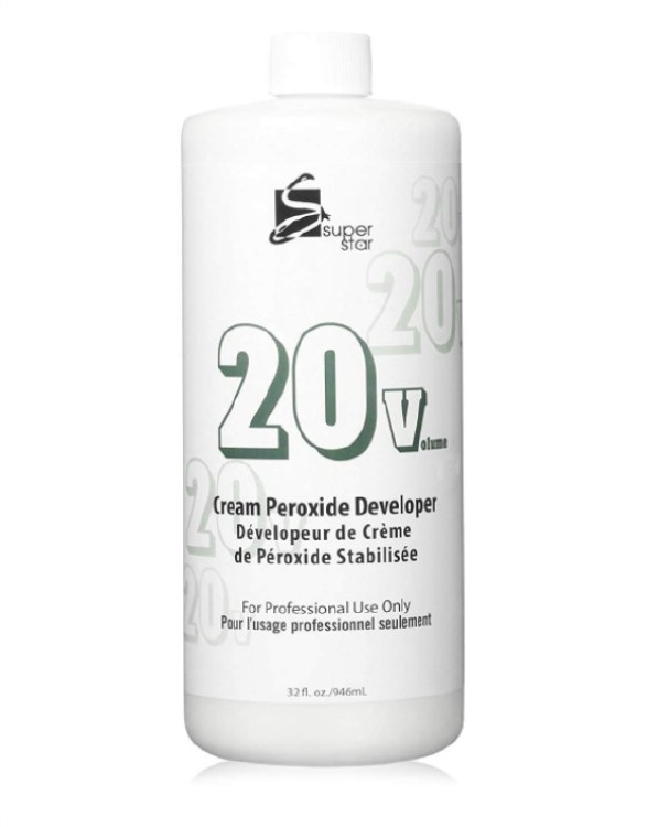 Super Star 20 Volume Cream Peroxide Developer 32oz