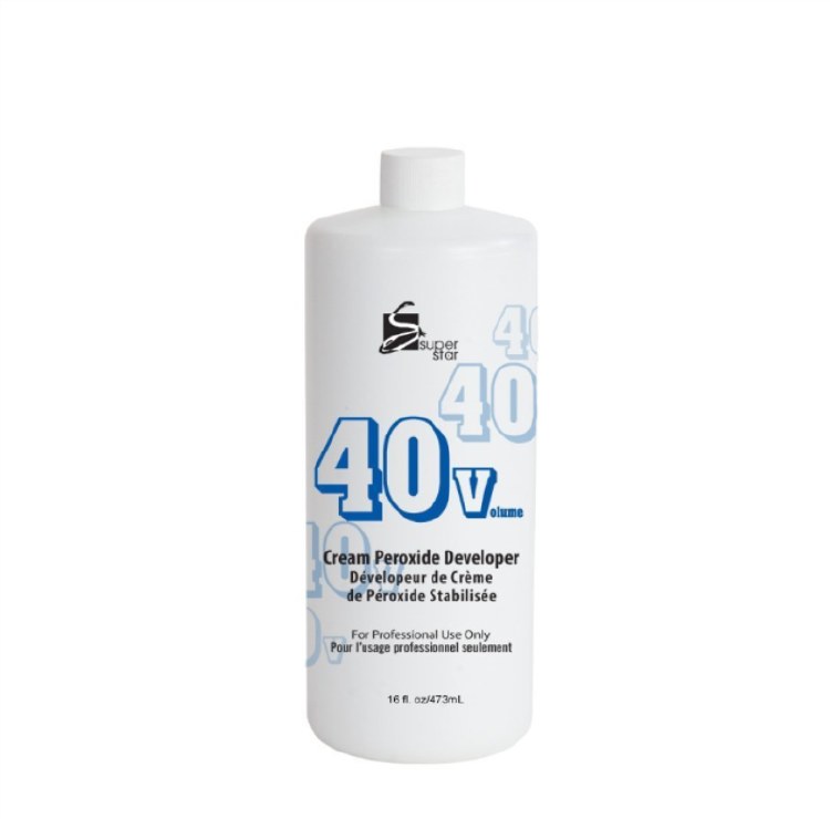 Super Star 40 Volume Cream Peroxide Developer 16oz