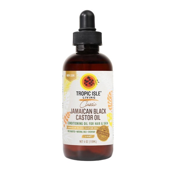 Tropic Isle Living Jamaican Black Castor Oil 4oz - Light
