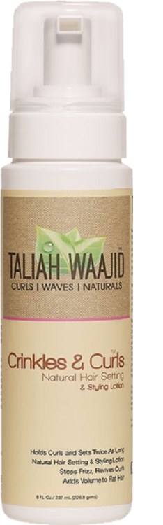 Taliah Waajid Crinkles Curls Natural Hair Setting & Styling Lotion 8oz