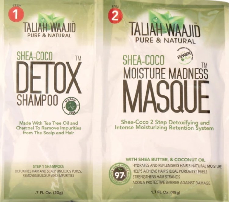 Taliah Waajid Shea-Coco 2-Step Detoxifying Moisture Madness Masque Packette
