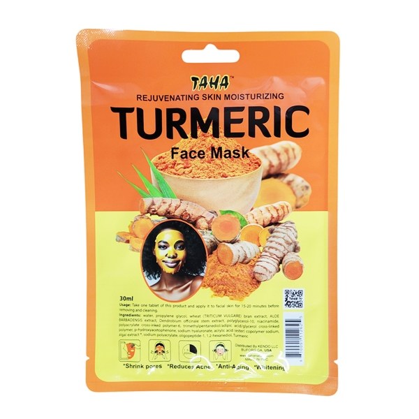 TAHA Turmeric Face Mask Sheet