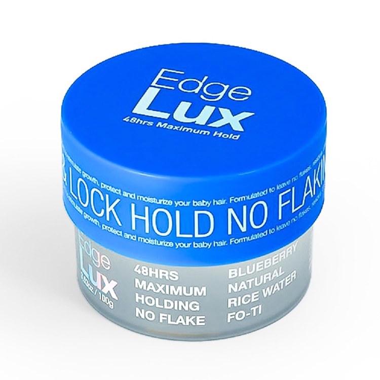 Edge Lux Edge Control Styling Hair Gel - 3.53oz - Blueberry