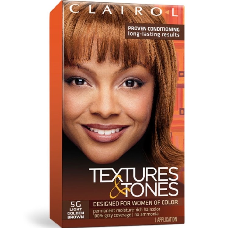 Textures & Tones Hair Color 5G Light Golden Brown