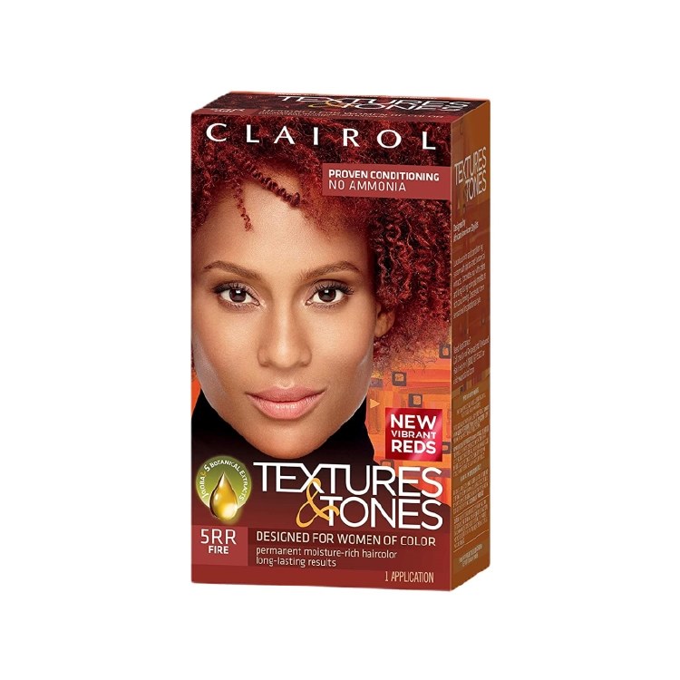 Textures & Tones Hair Color - 5RR - Fire - Beauty Depot