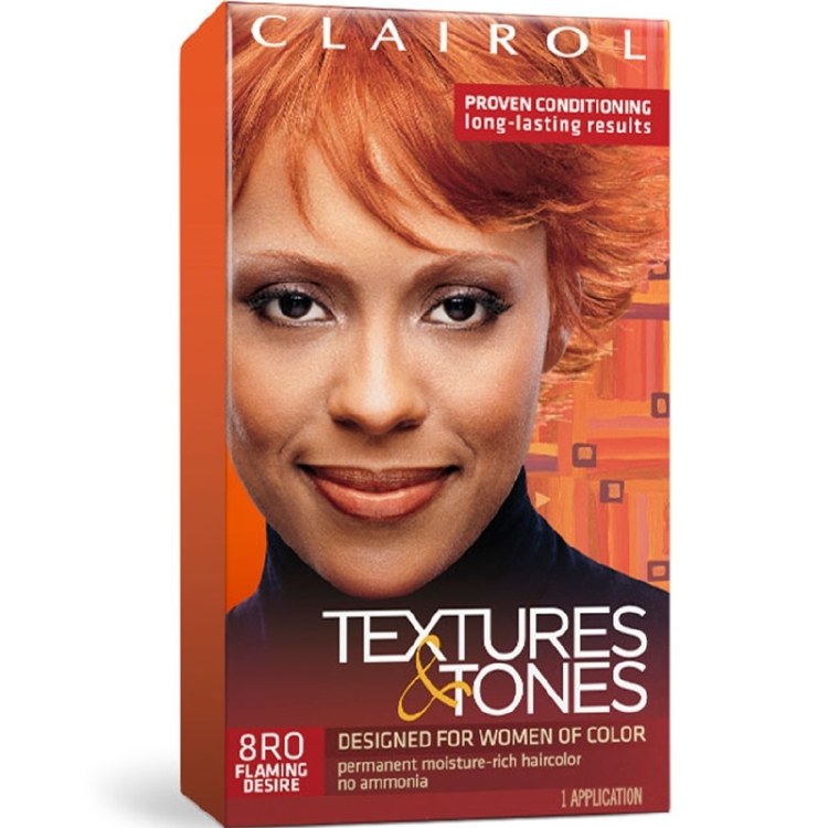 Textures & Tones Hair Color - 8RO - Flaming Desire