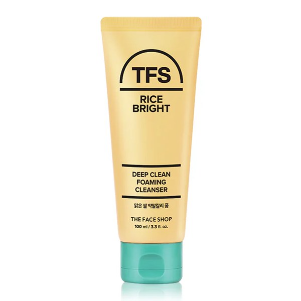 TFS Rice Bright Deep Clean Foaming Cleanser 100ml