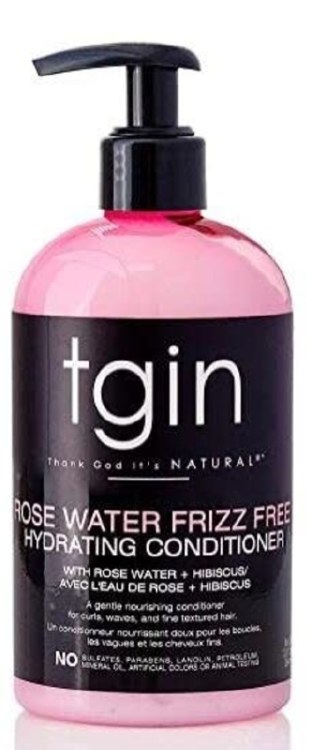 TGIN Rose Water Frizz Free Hyrdating Conditioner 13oz