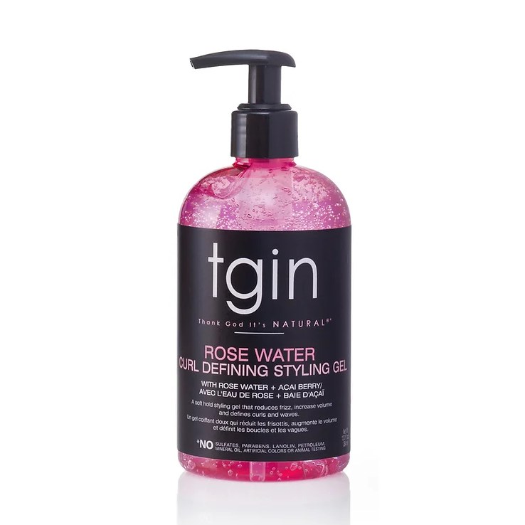 TGIN Rose Water Curl Defining Style Gel 13oz