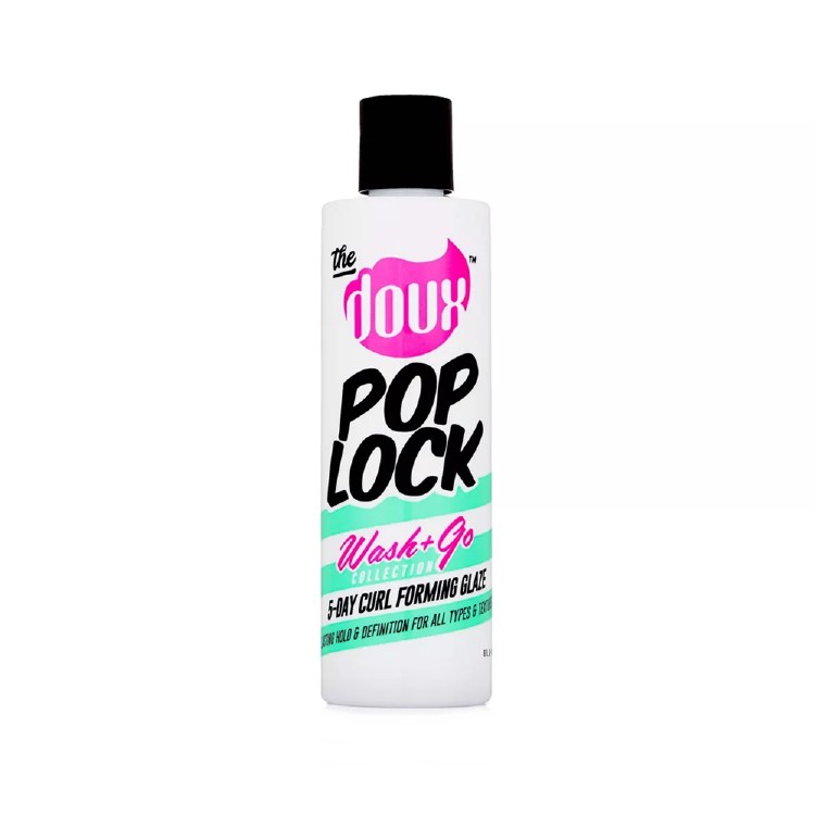 The Doux Pop Lock 5-day Curl Forming Glaze 8oz