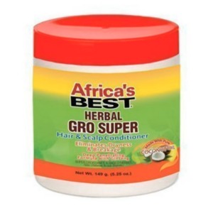 Africa's Best Herbal Gro Super Hair & Scalp Conditioner 5.25oz
