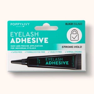 Poppy & Ivy Latex-Free Eyelash Adhesive - #EGLA03 - Black