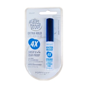 Poppy & Ivy 4x Water Proof Extra Hold Eyelash Glue 0.17oz #EGLA17 - Clear Poppy & Ivy 4x Water Proof Extra Hold Eyelash Glue 0.17oz #EGLA17 - Clear