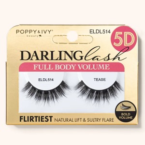Poppy & Ivy 5D Darling Full Body Volume Lashes - #ELDL514 - Tease Poppy & Ivy 5D Darling Full Body Volume Lashes - #ELDL514 - Tease