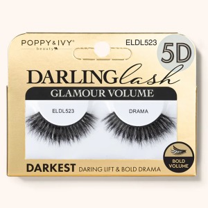 Poppy & Ivy 5D Darling Glamour Volume Lashes - #ELDL523 - Drama Poppy & Ivy 5D Darling Glamour Volume Lashes - #ELDL523 - Drama