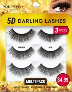 Poppy & Ivy 5D Darling Lashes 3-Pack - #ELDM01 - Mya