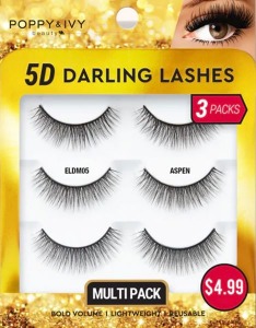 Poppy & Ivy 5D Darling Lashes 3-Pack - #ELDM05 - Aspen Poppy & Ivy 5D Darling Lashes 3-Pack - #ELDM05 - Aspen