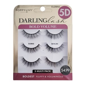 Poppy & Ivy 5D Darling Lashes 3 Pairs - #ELDM42 - Catalina