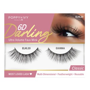 Poppy & Ivy 6D Darling Lashes #ELHL20 - Gianna