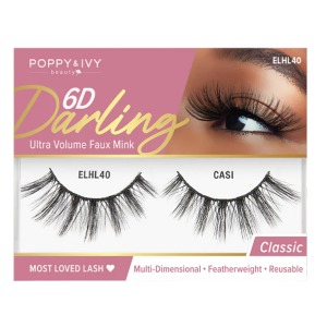Poppy & Ivy 6D Darling Lashes #ELHL40 - Casi