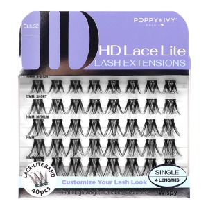 Poppy & Ivy HD Lace Lite Lash Extensions #ELIL52 - Wispy