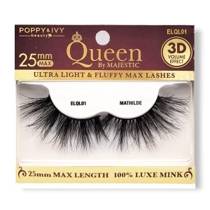 Poppy & Ivy 3D Queen Majestic Luxe Mink Eyelashes - #ELQL01 - Mathilde