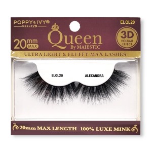 Poppy & Ivy 3D Queen Majestic Luxe Mink Eyelashes - #ELQL20 - Alexandra