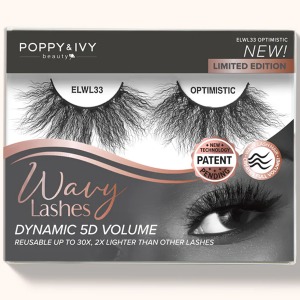 Poppy & Ivy 5D Wavy Eyelashes - #ELWL33 - Optimistic Poppy & Ivy 5D Wavy Eyelashes - #ELWL33 - Optimistic