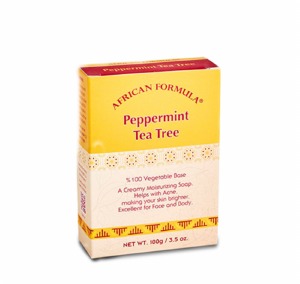 African Formula Peppermint & Tea Tree Soap - 3.5oz