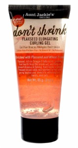 Aunt Jackie's Don't Shrink Flaxseed Elongating Curling Gel 3oz