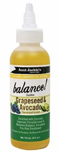 Aunt Jackie's Grapeseed Balance Growth Oil 4oz