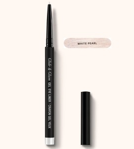 Absolute Glide & Glam Gel Eye Liner - #MDGL07 - White Pearl