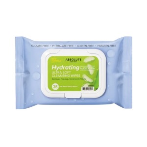 Absolute Ultra Soft Cleansing Wipes - #SWMR01 - Hydrating Aloe Vera