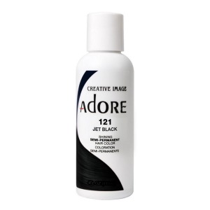 Adore Semi-Permanent Hair Color - 121 - Jet Black