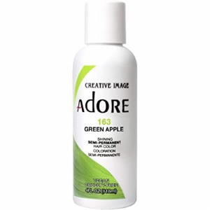 Adore Semi-Permanent Hair Color 163 Green Apple 4oz