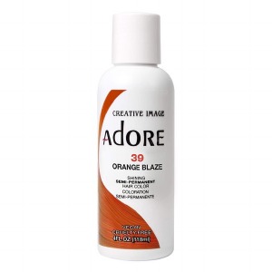 Adore Semi-Permanent Hair Color - 039 - Orange Blaze - 4oz