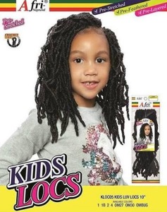 Afri-Naptural Kids Luv Locs 10 Inch - # 1