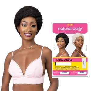 Natural Curly Wig - AFRO ABBO - # 1