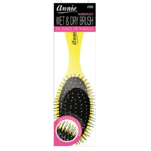 Annie Detangler Wet & Dry Brush #2469 - Yellow