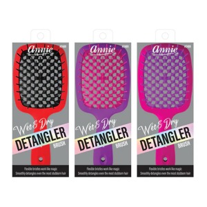 Annie Wet & Dry Detangling Hair Brush #2489 (1pc)