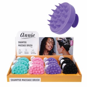 Annie Shampoo Massage Brush -1pc - #2949 - randomly picked color