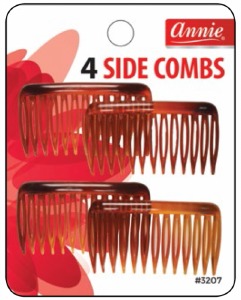 Side Combs Small 4ct #3207