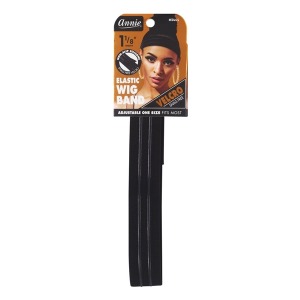 Annie Elastic Velcro Non-Slip Silicone Wig Band 1 1/8" - #3445