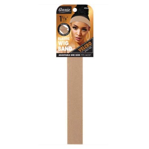 Annie Elastic Velcro 1 1/8" Wig Band #3448 - Light Brown