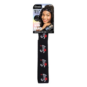 Annie Patterned Elastic Wig Band 1 1/2" - #3461