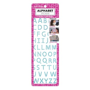 Almine Mask Alphabet Sticker #3748