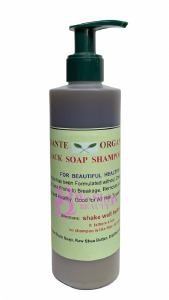 Asante Organics Black Soap Shampoo - 4oz